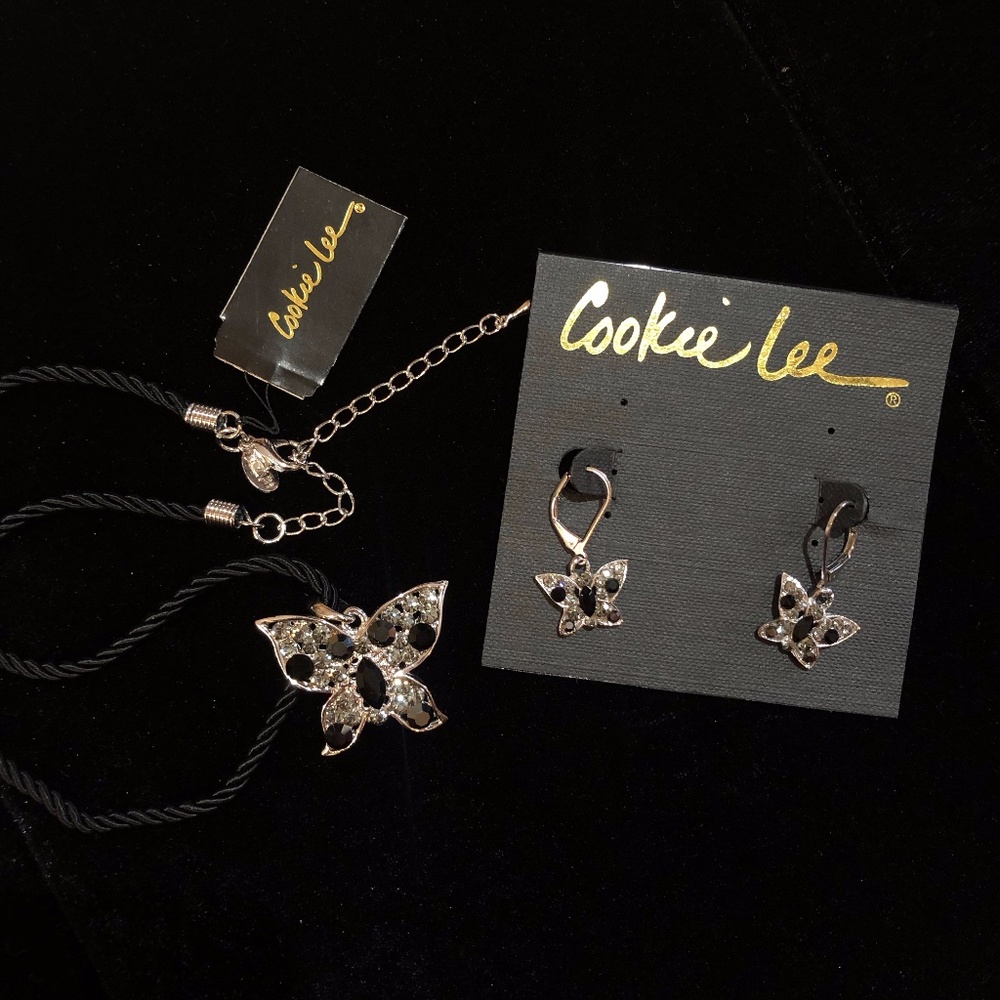 Elegant Butterfly Jewelry Set